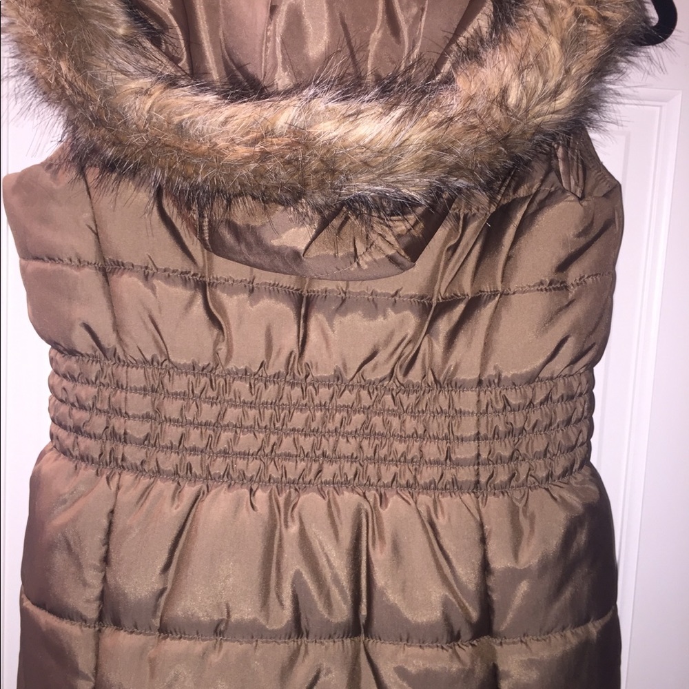 DONATING! NY & COPuffer vest with removable  hood